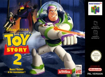 Toy Story 2 - Buzz Lightyear to the Rescue! (Europe) box cover front